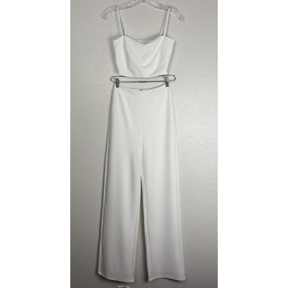 Lulu's White Jumpsuit